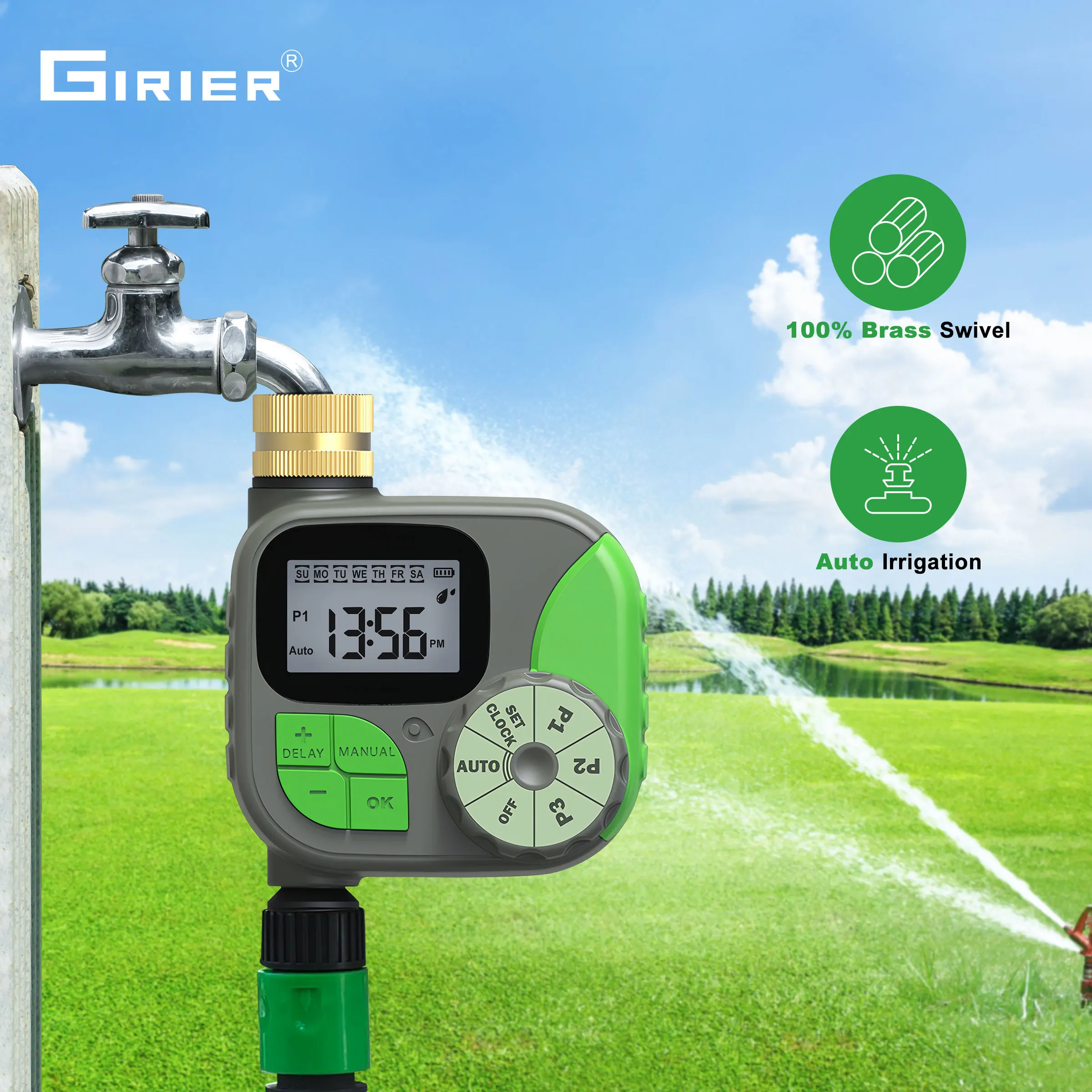 Таймер girier для воды