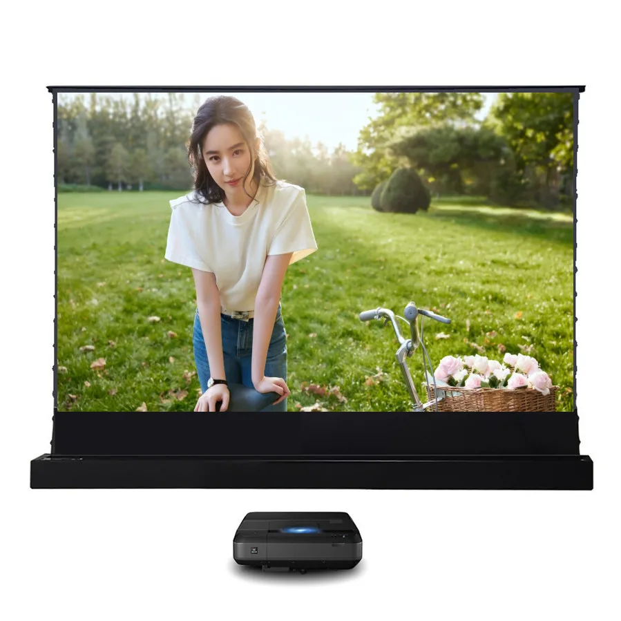 Электрический напольный проектор diwell 16:9 alr