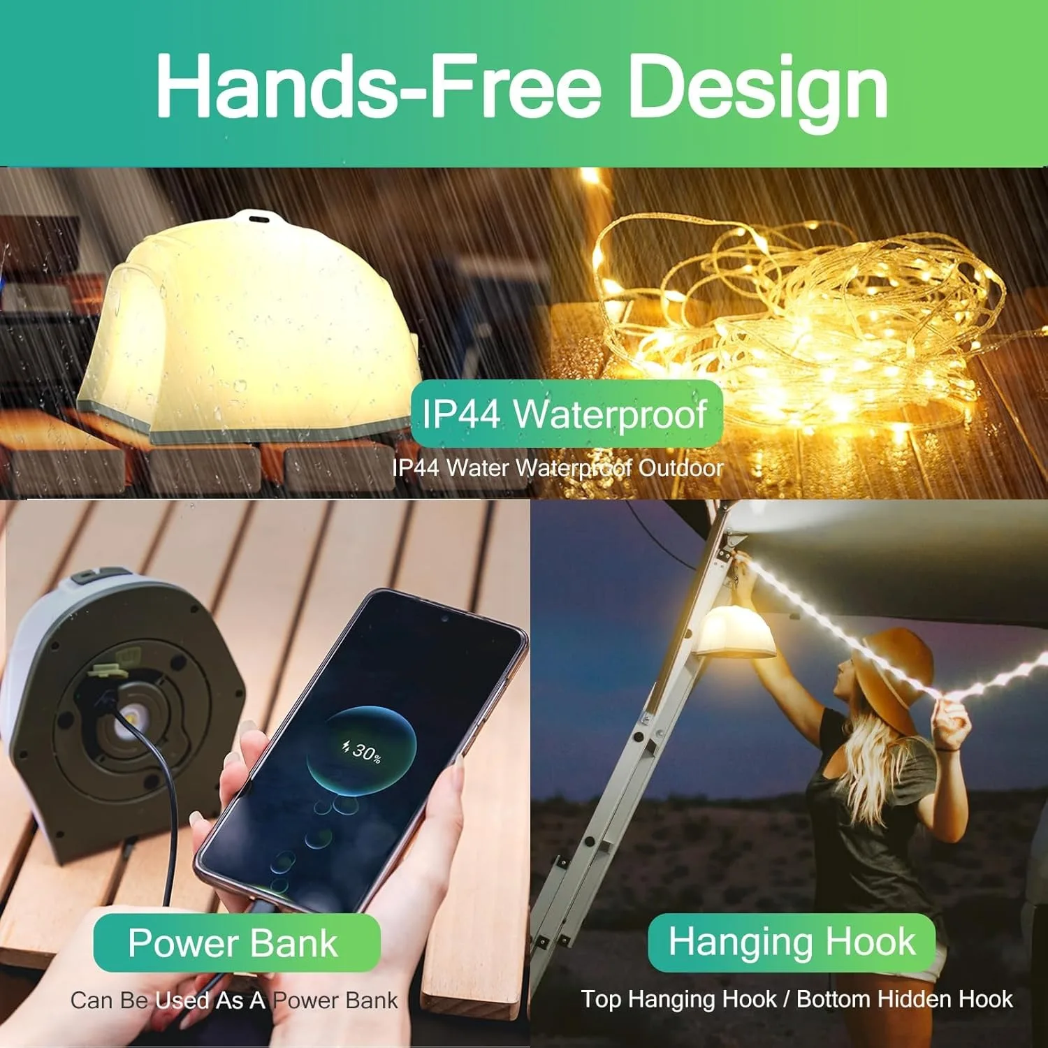Гирлянда для кемпинга 4in1 - Фотография_6