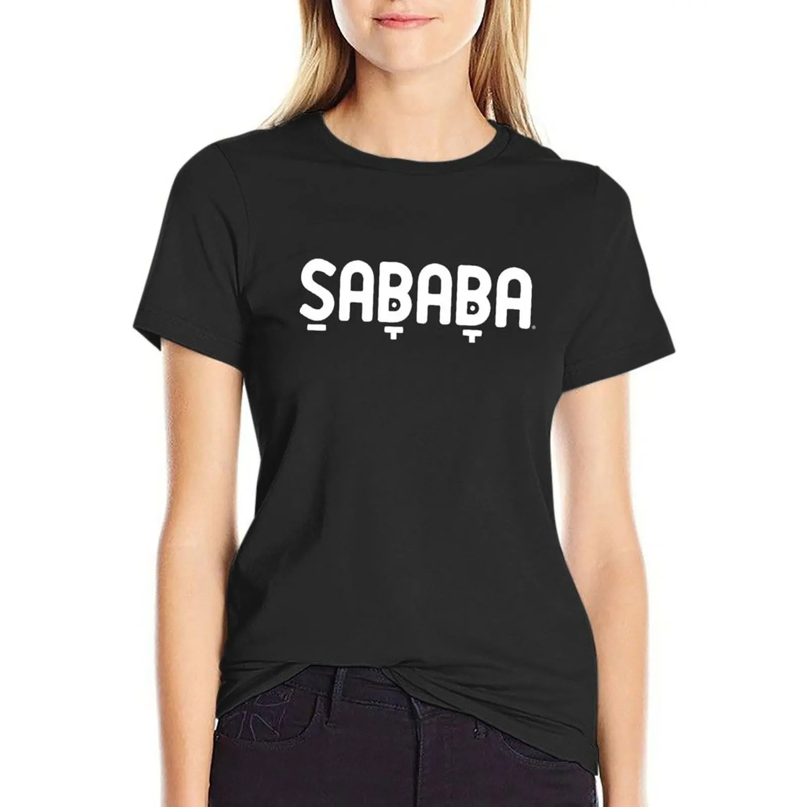 Крутая футболка sababa с ивритом слангом