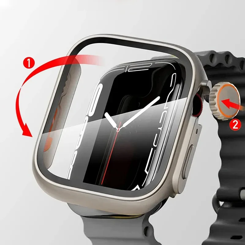 Стекло + чехол для apple watch - Фотография_3