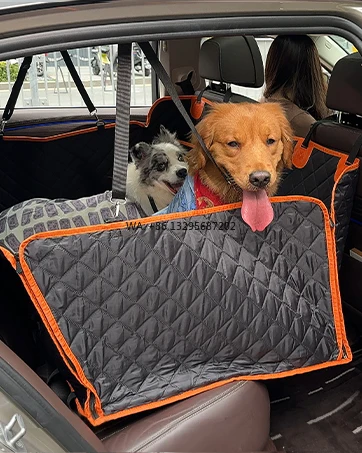 Oem водонепроницаемый черный чехол для автомобильного сиденья для собак