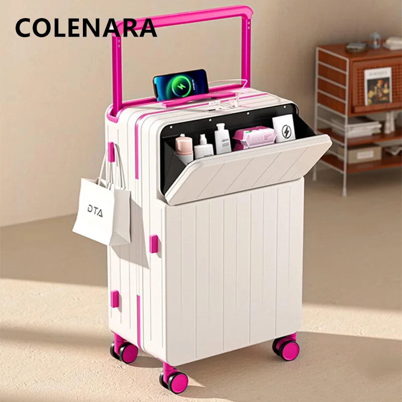 Colenara высококачественный чемодан с зарядкой через usb
