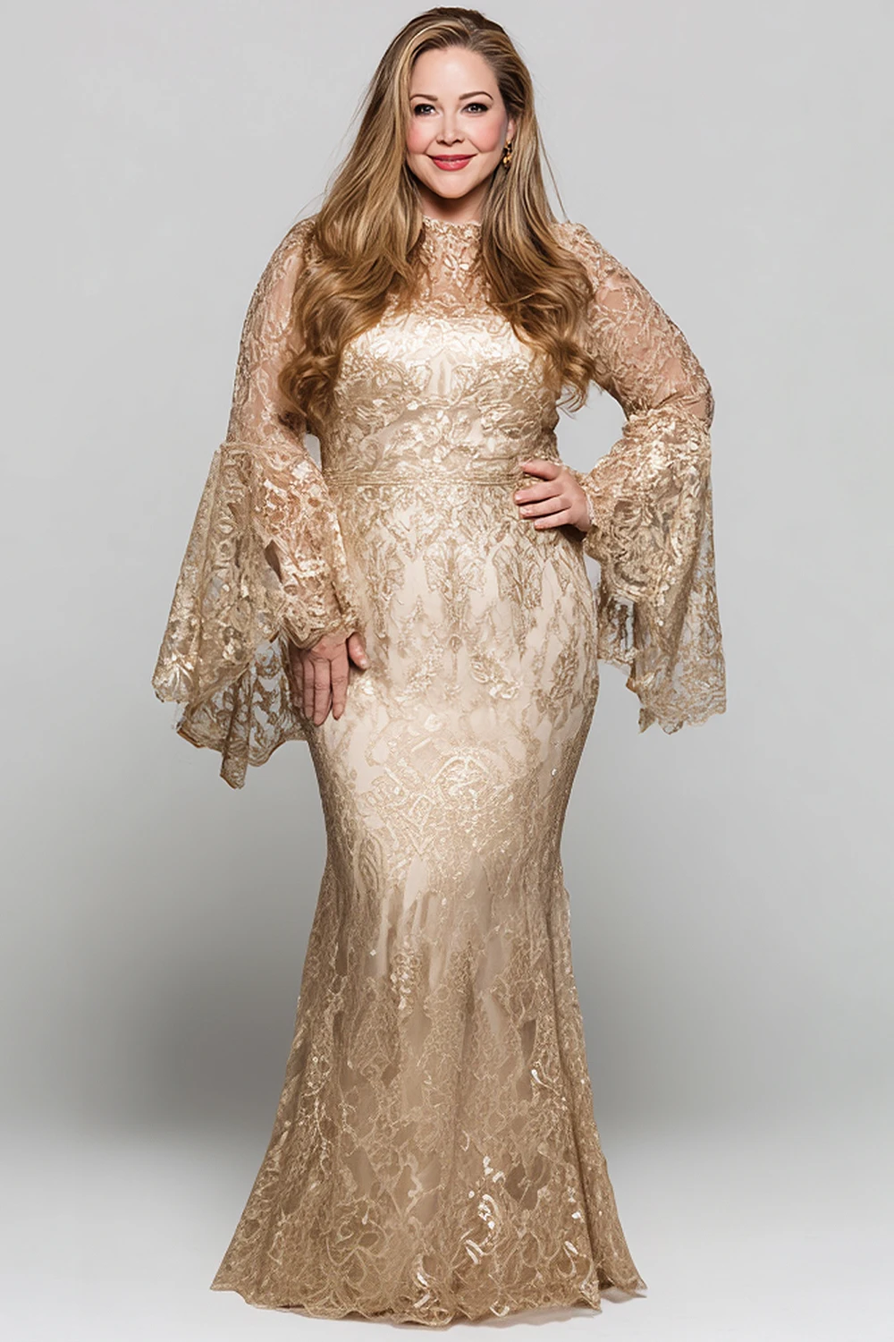 Flycurvy плюс размер свадебный