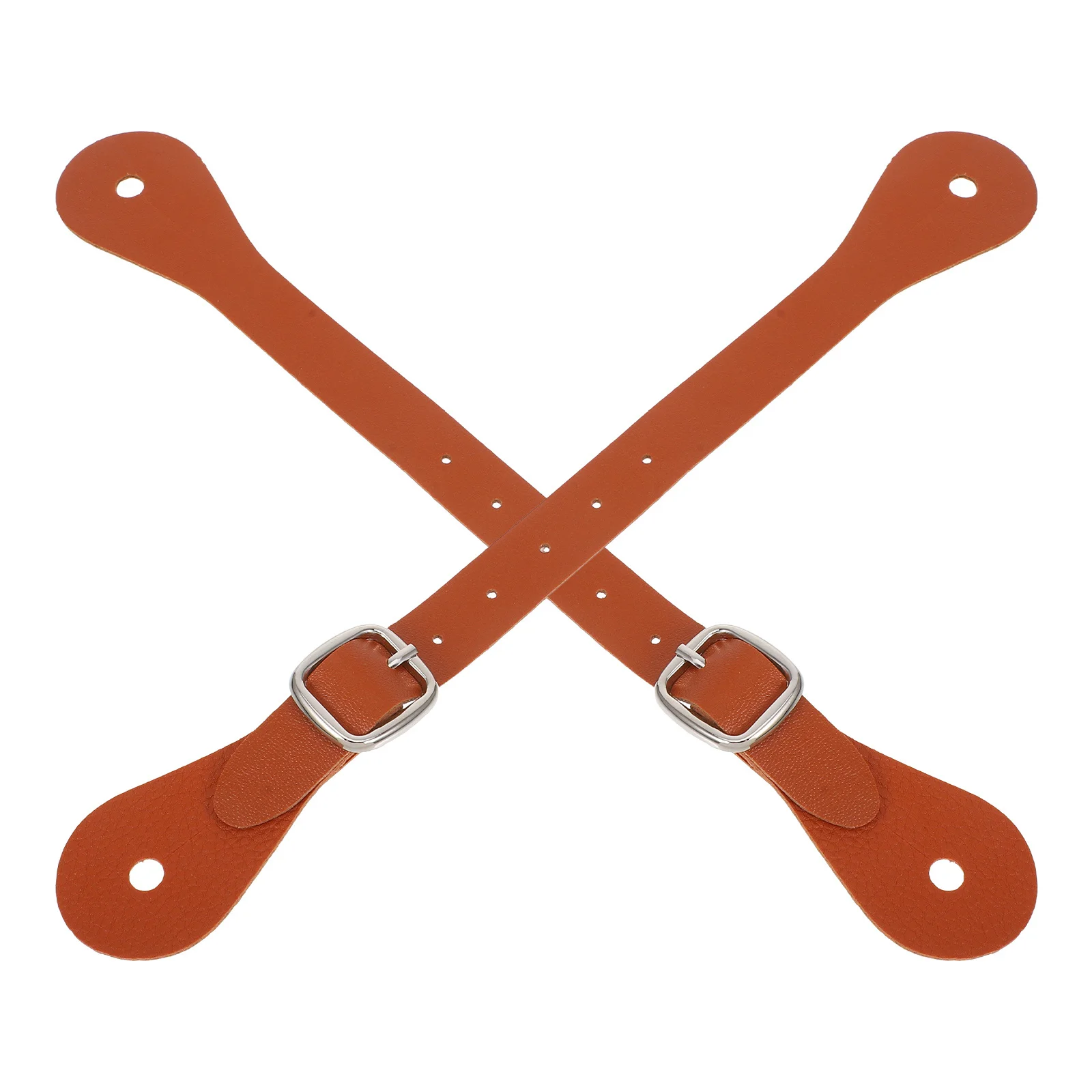 1 пара мужских и женских регулируемых ремней с искусственной шпором - Фотография_5