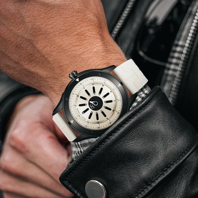 Магнитные кварцевые часы daniel gorman - Фотография_3