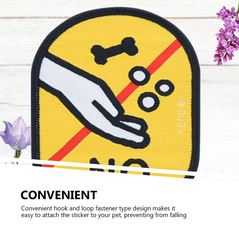 Социальный предупреждающий знак для домашних животных без кормления - Фотография_3