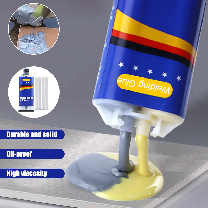 Сильный клей для ремонта металла