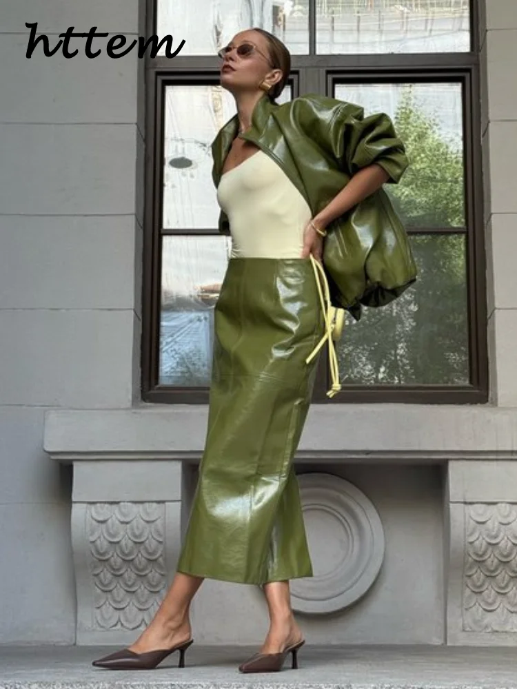 Уличные кожаные куртки на молнии