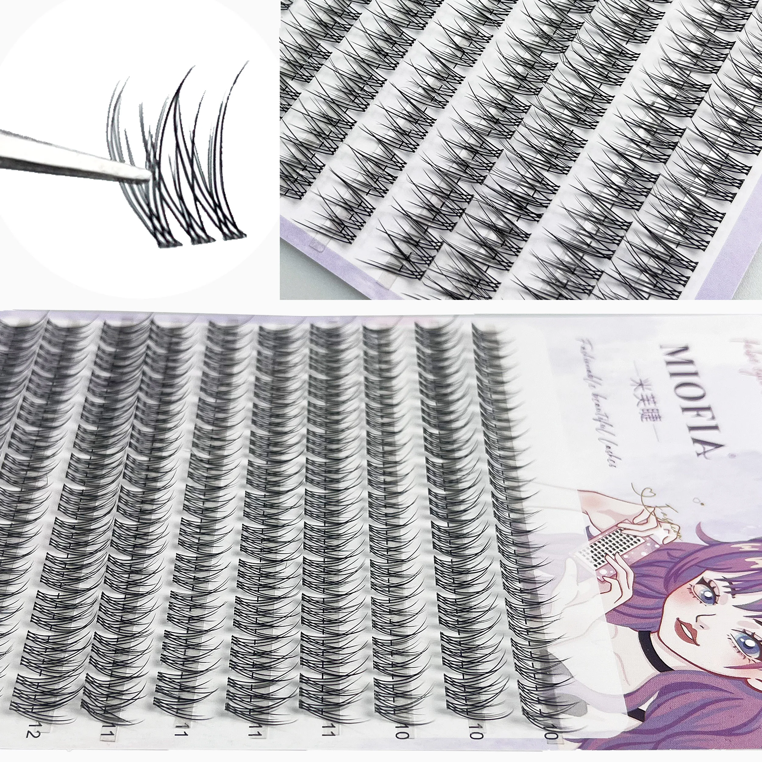 120 пучков накладных ресниц из норки - Фотография_4