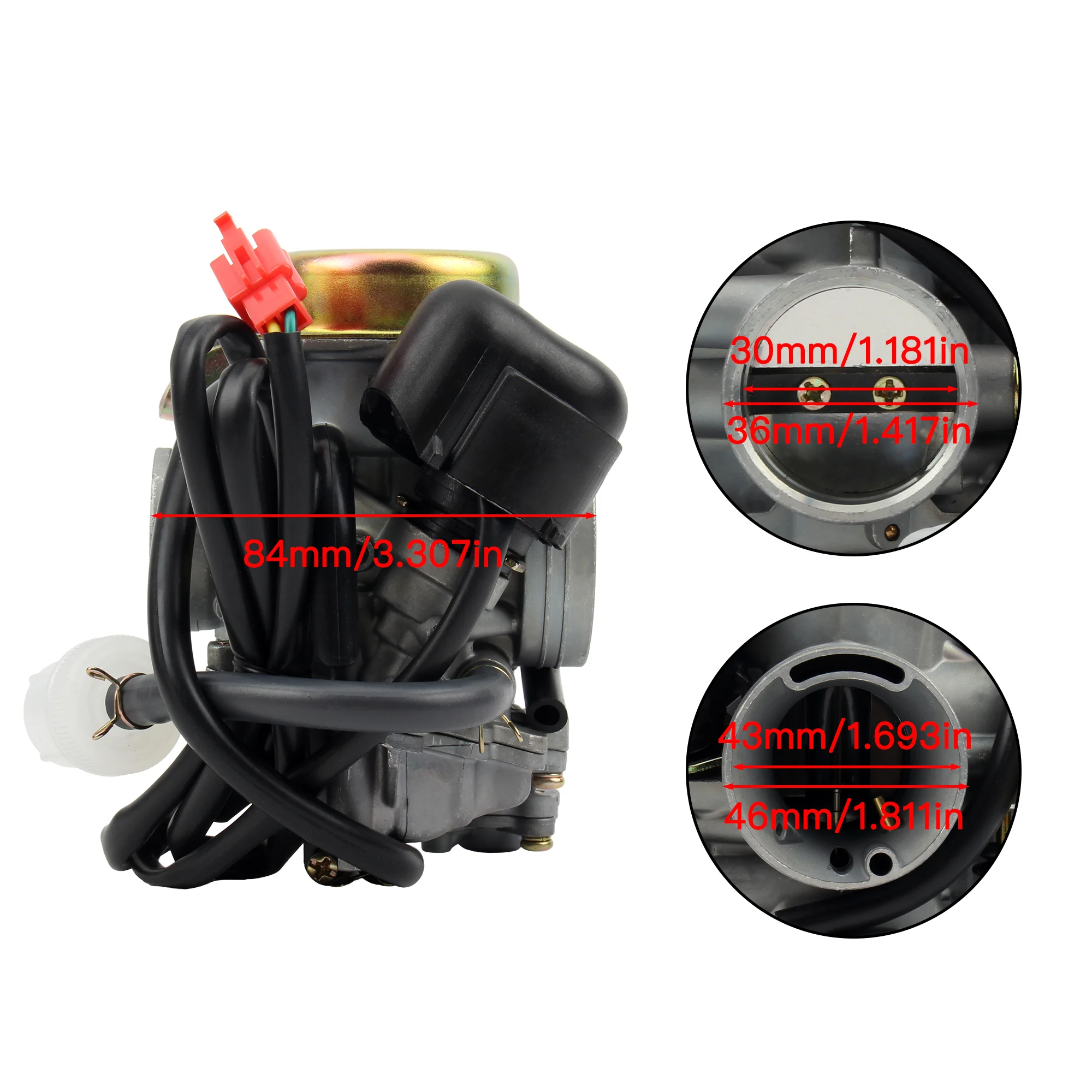 Atv utv scooter carb racing карбюратор - Фотография_2