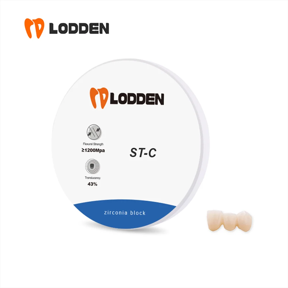 Lodden st-c стоматологические циркониевые блоки a1 a2 a3 a3 - Фотография_2