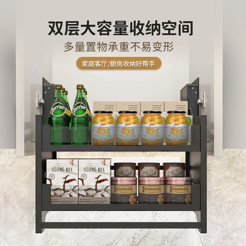 Кухонный интеллектуальный подвесной шкаф - Фотография_4