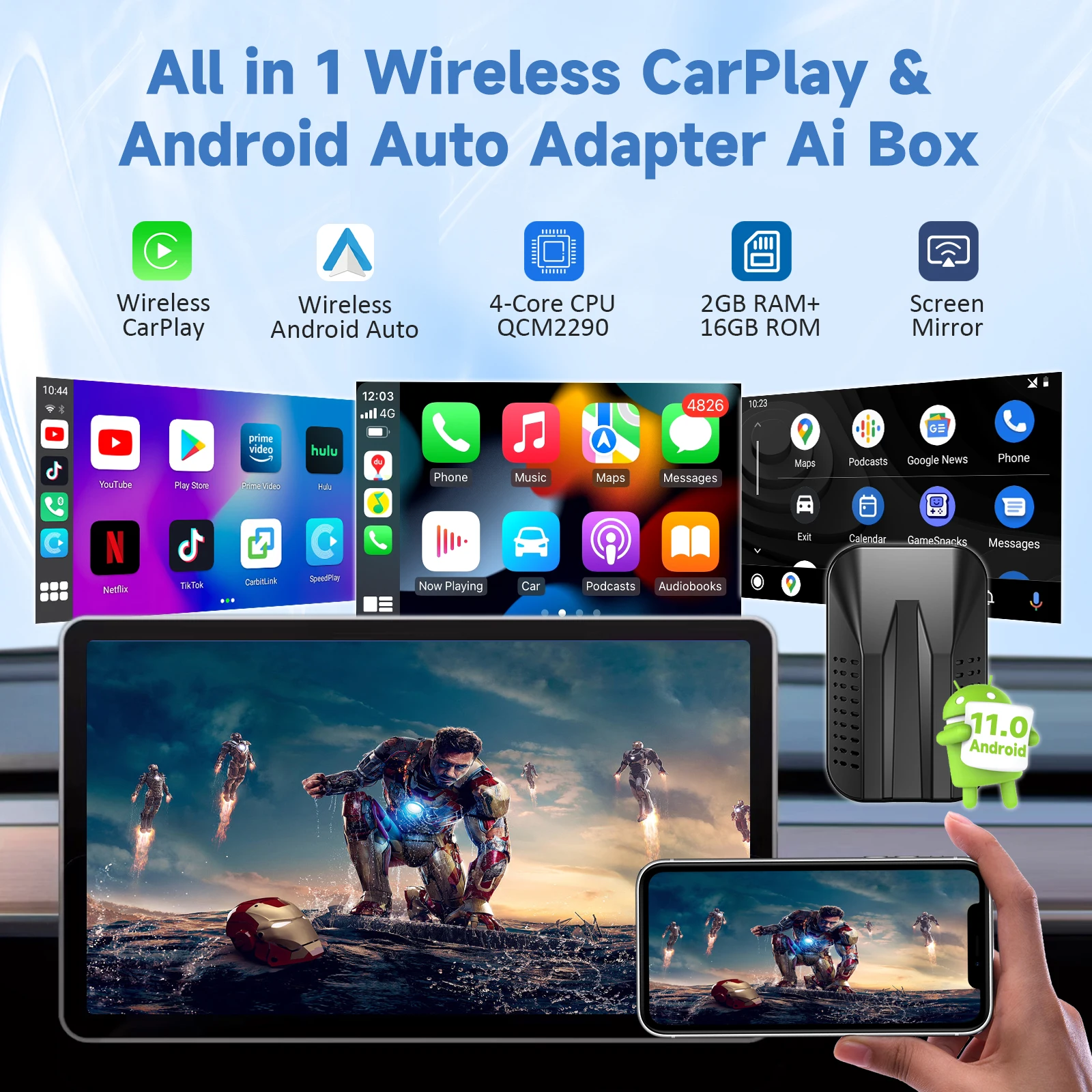 C9se carplay ai box проводной к - Фотография_2