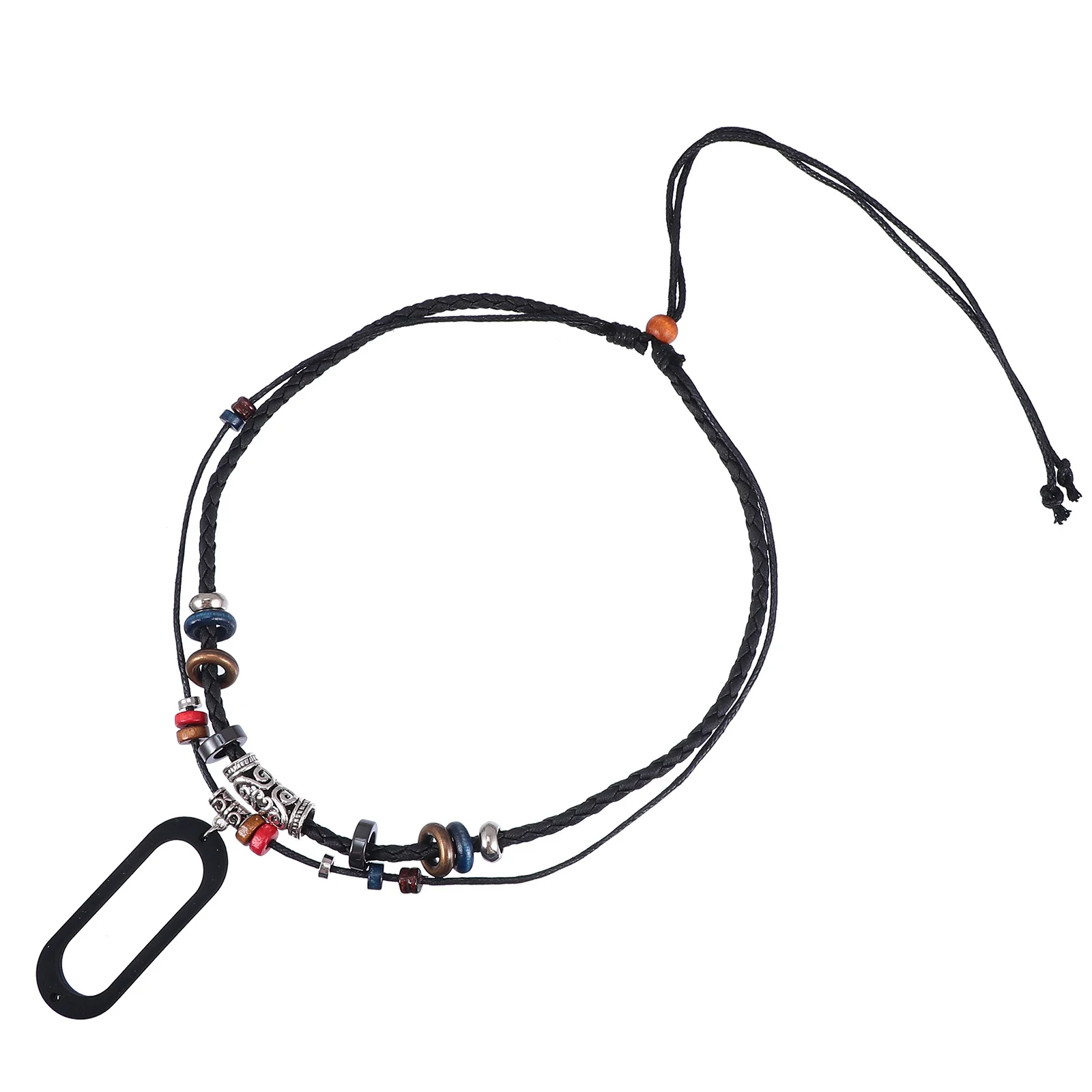 Тканое ожерелье ручной работы в стиле ретро - Фотография_5