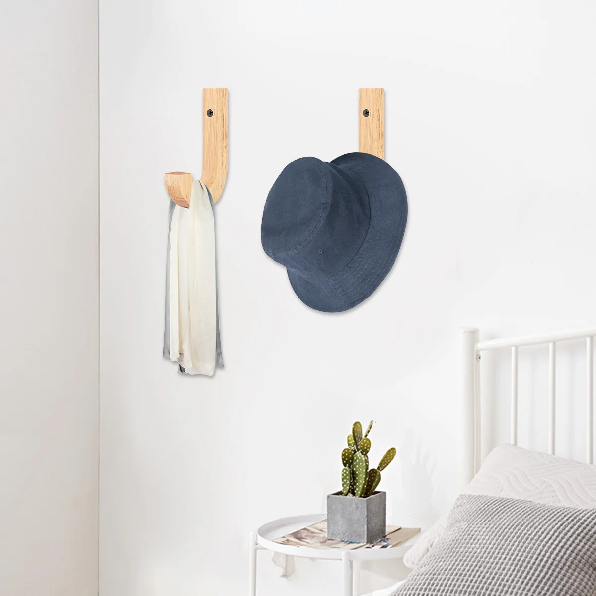 Деревянные настенные крючки - Фотография_3