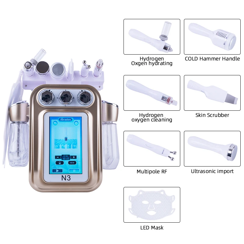 Настольный пузырьковый аппарат 7-в-1 — отшелушивающее отбеливание - Фотография_2