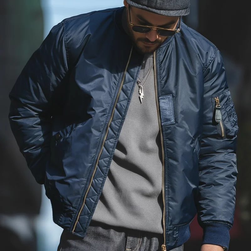 Винтажная куртка-пилот maden ma1 - Фотография_2