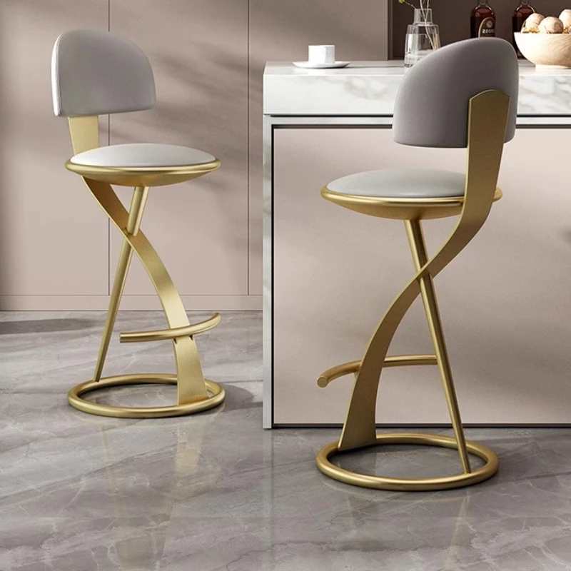 Роскошный современный барный стул - Фотография_3