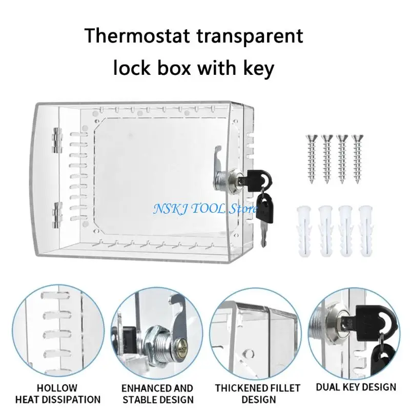 L8rc clear thermostat locke locke - Фотография_5