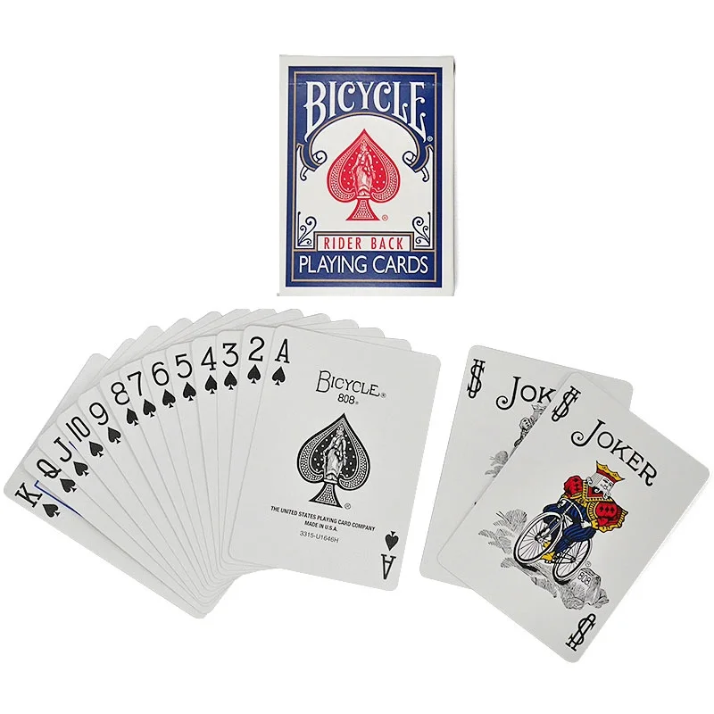 Колода игральных карт bicycle rider back 808 - Фотография_4