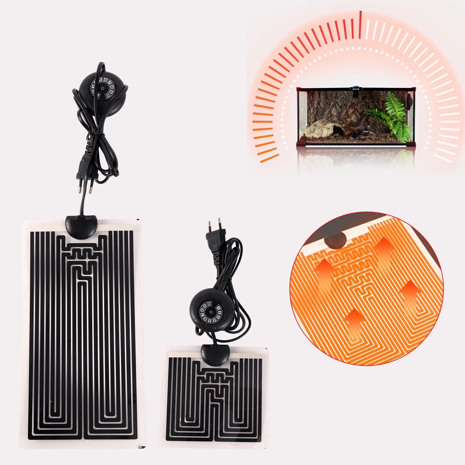 Нагревательный коврик для рептилий - Фотография_3