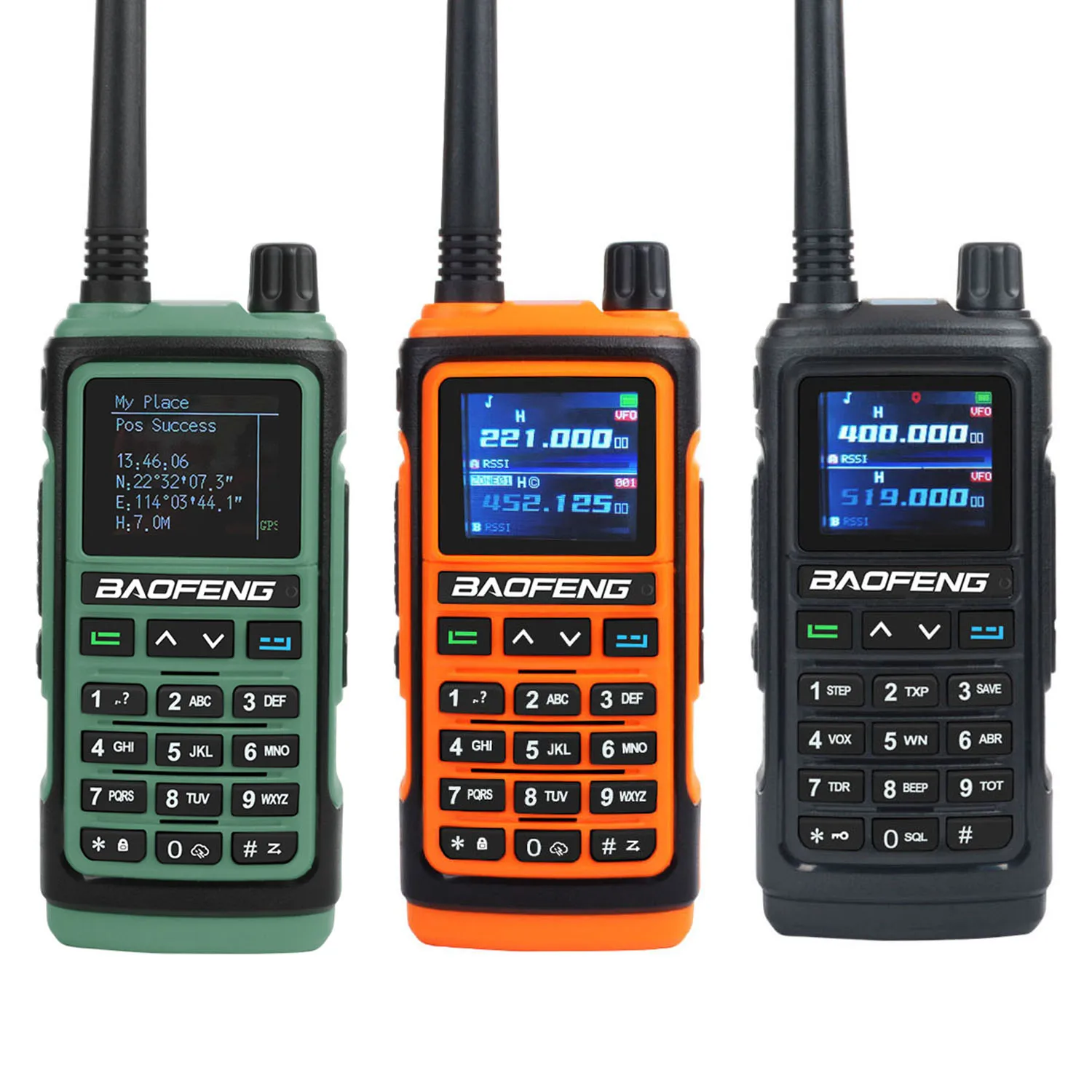 Портативная рация baofeng с gps