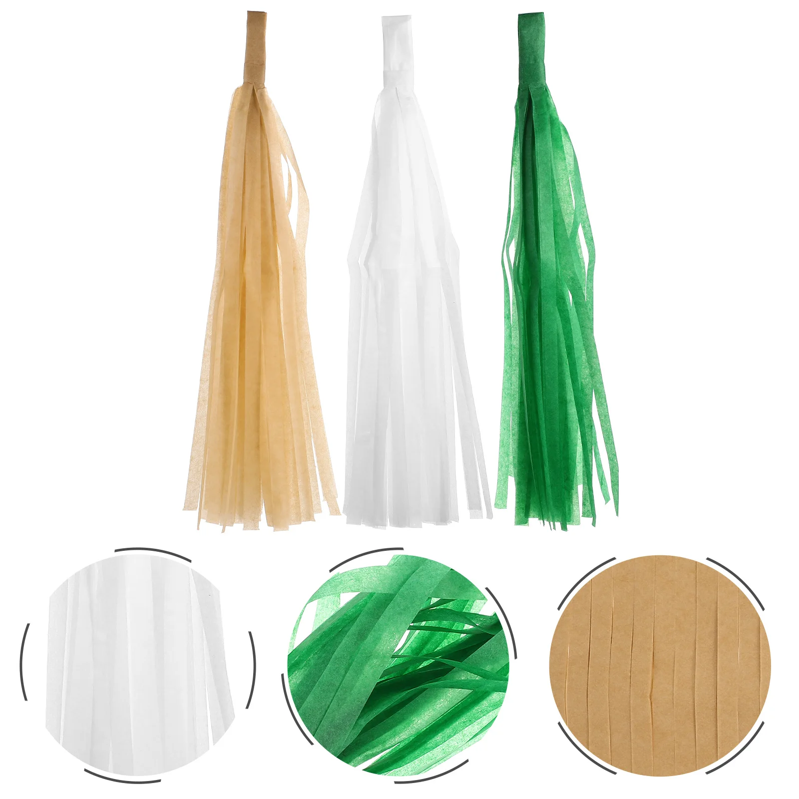 Бумажная кисточка яркого цвета - Фотография_2