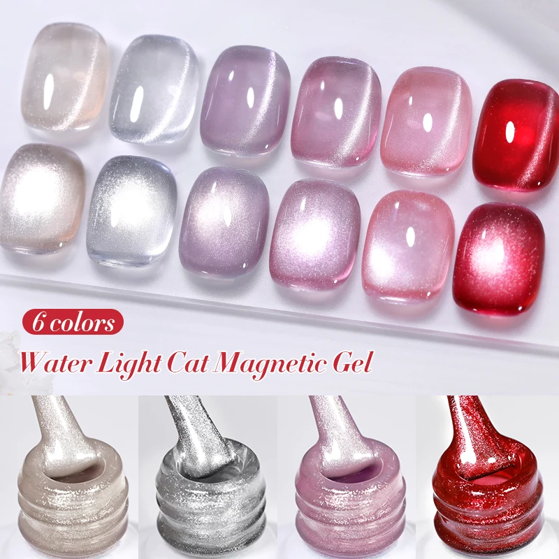 Silver water light cat магнитный - Фотография_2