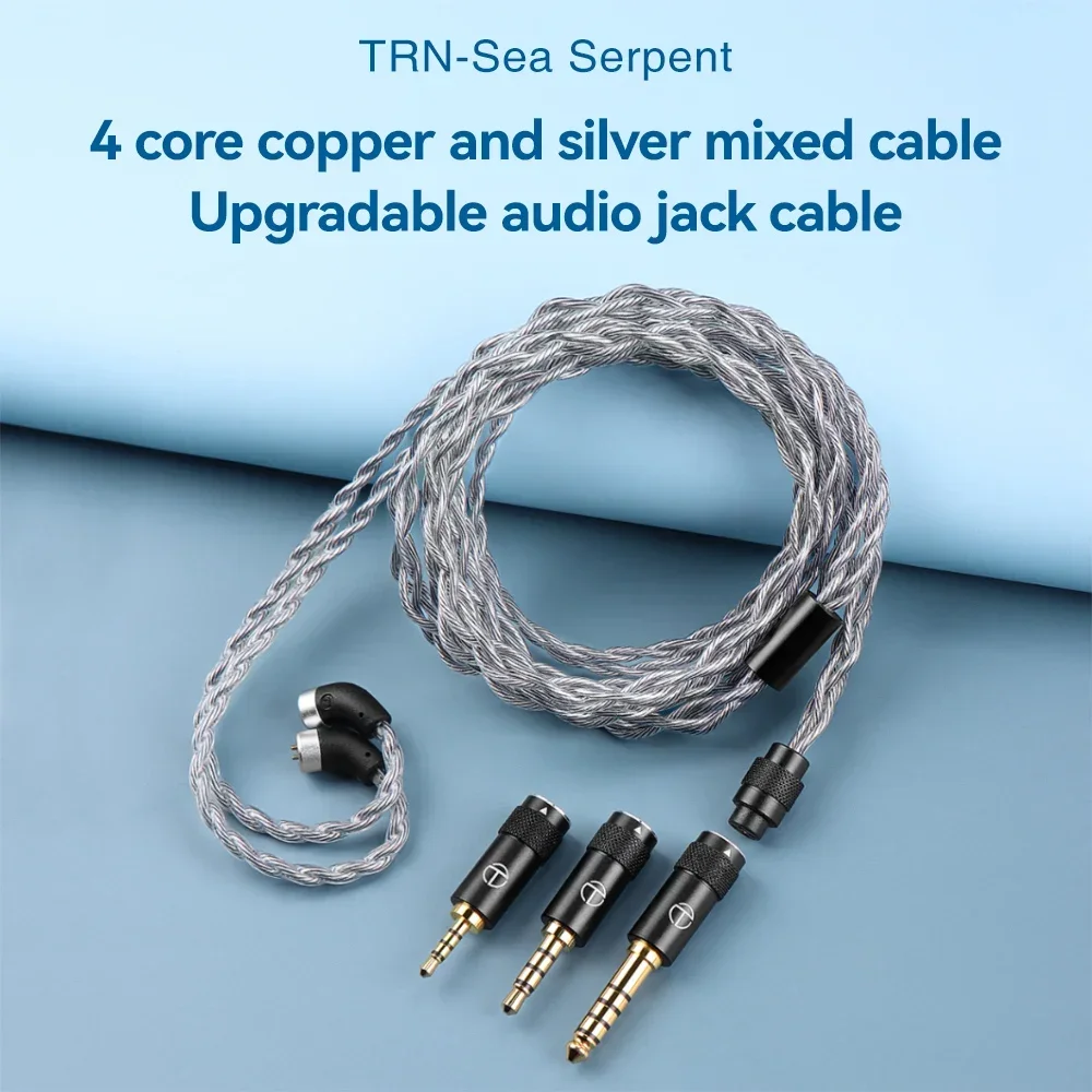 Кабель для наушников trn sea serpent 3 в 1