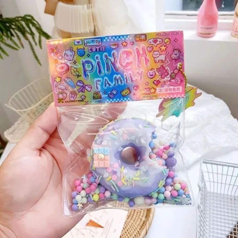 Taba squishy cake donut игрушка для снятия стресса - Фотография_6