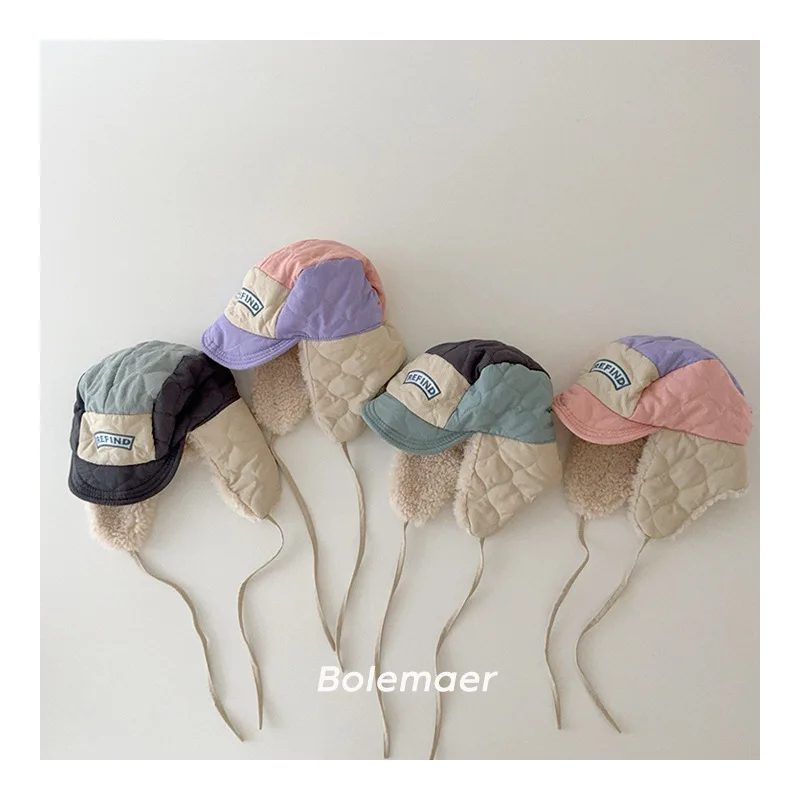 Зимние теплые детские шапки