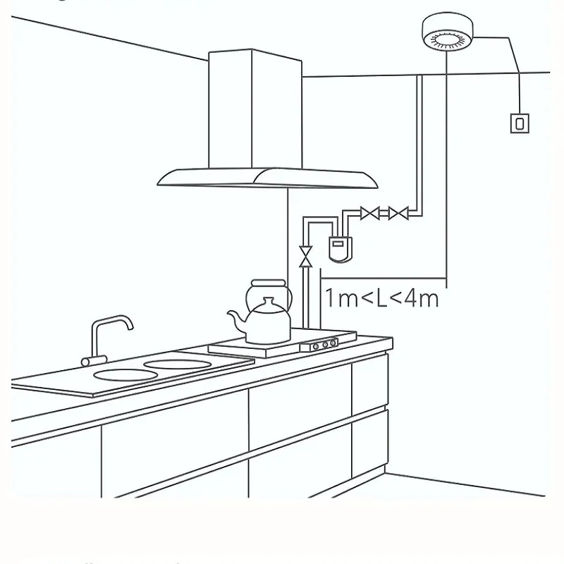 Умный детектор природного газа aqara zigbee 3 - Фотография_5
