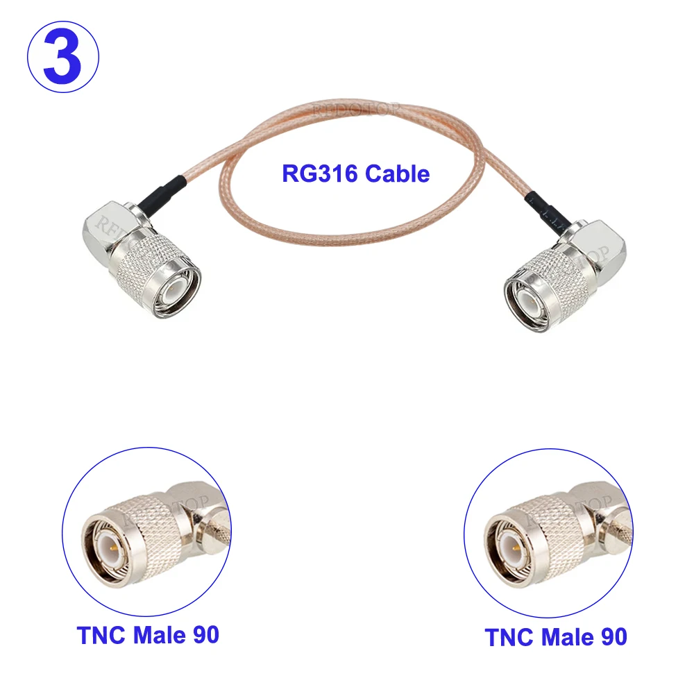 Tnc rg316 кабель rp-tnc/tnc штекер-tnc - Фотография_4