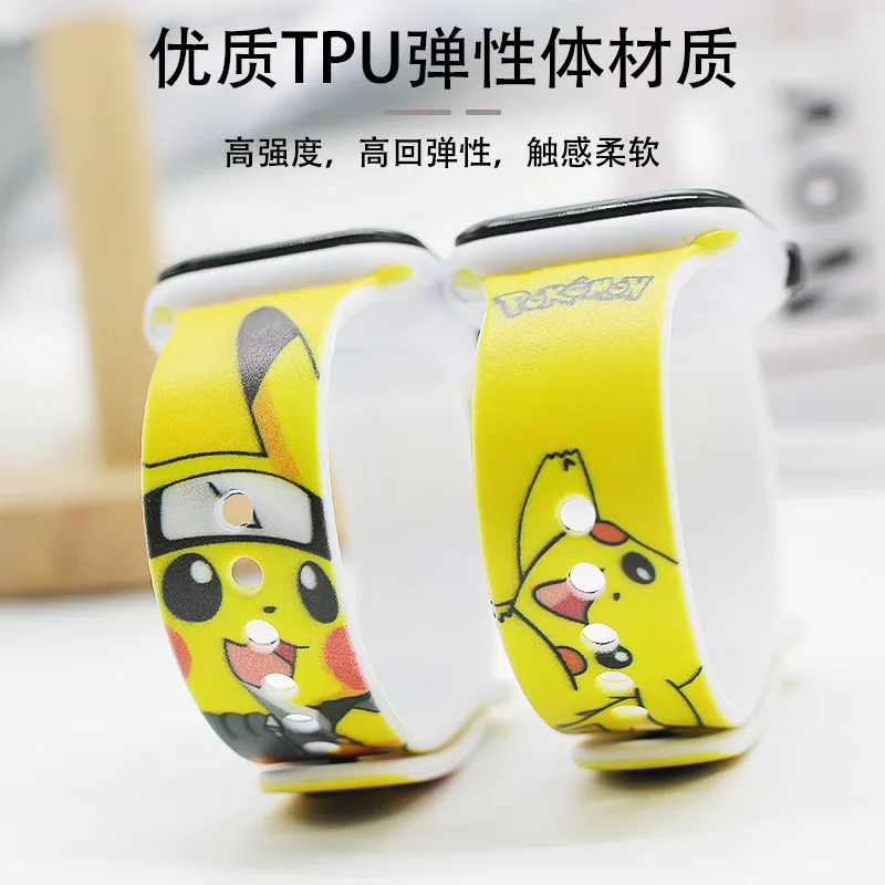 Новые милые часы с героями мультфильмов аниме пикачу - Фотография_2