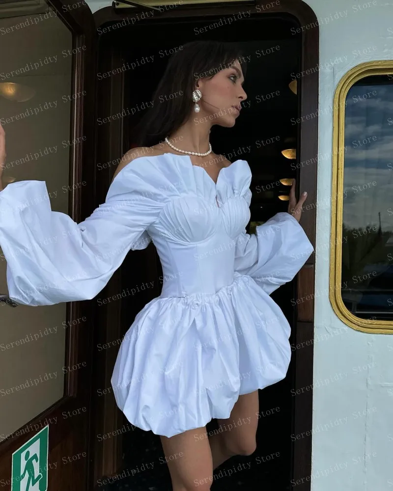 Serendipidty white off shoulder - Фотография_5