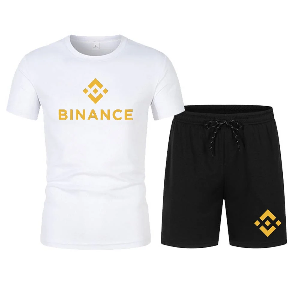 Binance криптомужские шорты для спортзала - Фотография_5