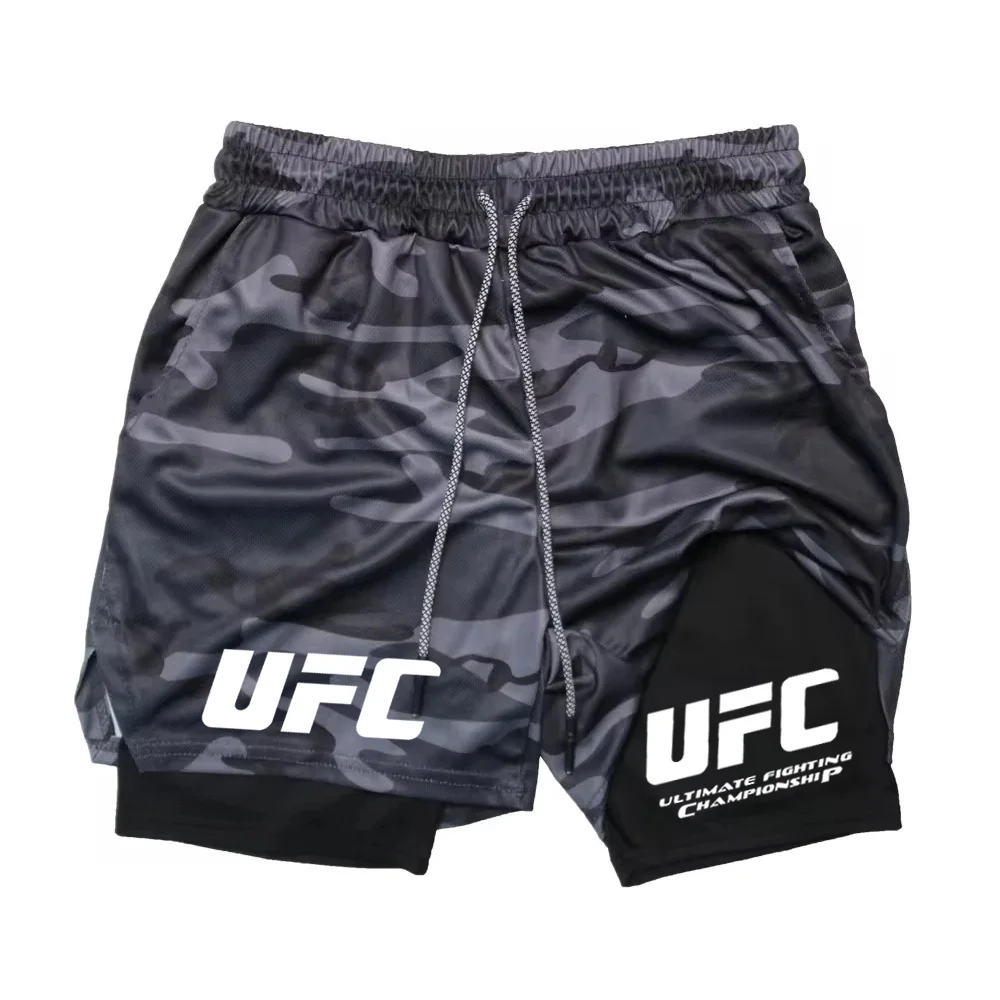 Летние мужские спортивные шорты ufc - Фотография_5