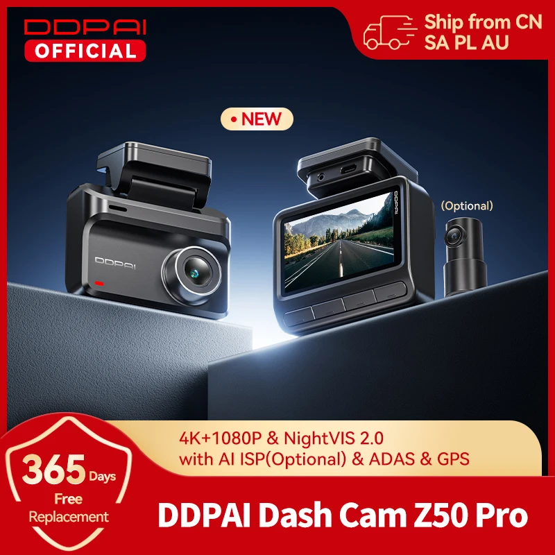 Новый видеорегистратор ddpai z50