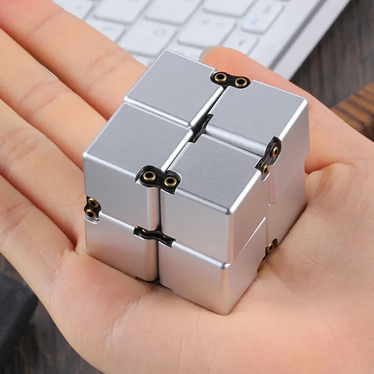 Infinity cube metal fidget toys - Фотография_6