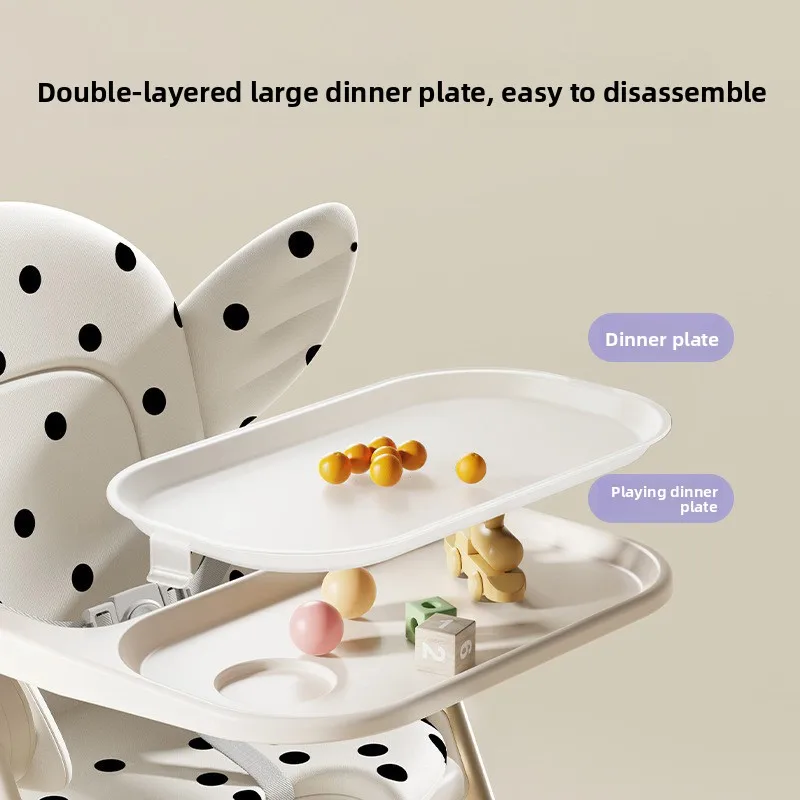 ‌ ультрапортативный детский стульчик для кормления - Фотография_4