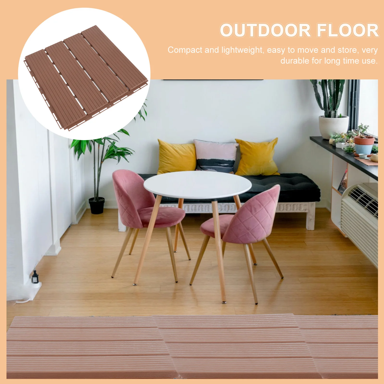 Деревянный пластиковый пол - Фотография_5