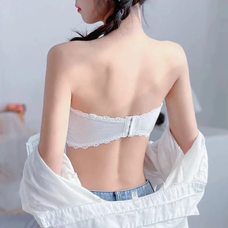 Кружевной бюстгальтер без бретелек - Фотография_4