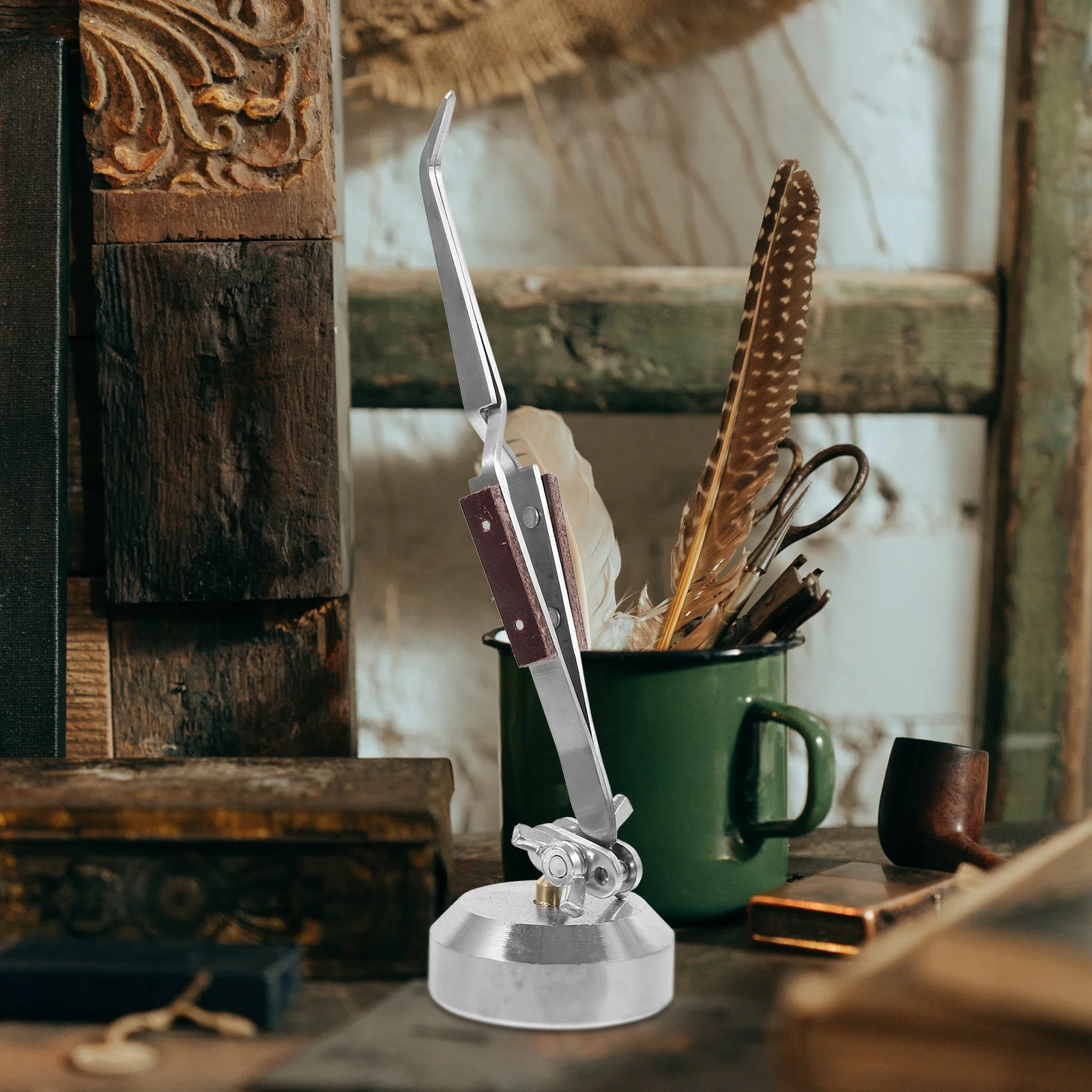 Пружинный зажим с изогнутым ртом - Фотография_4