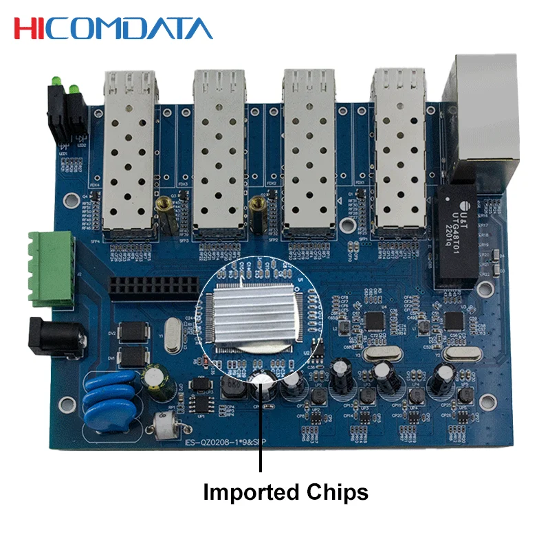 Гигабитный промышленный коммутатор hicomdata 1000m - Фотография_2