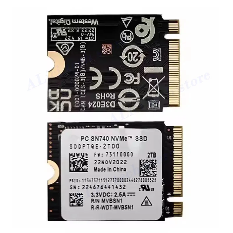 Sn740 1 тб 512g 256 гб ssd m - Фотография_2