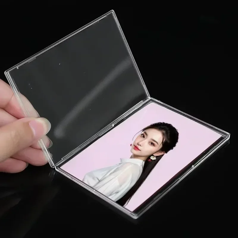 Акриловый прозрачный держатель для фотокарточек kpop idol - Фотография_5