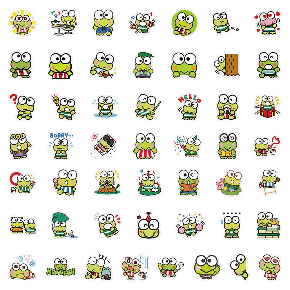 Sanrio kero kero keroppi зеленая - Фотография_4