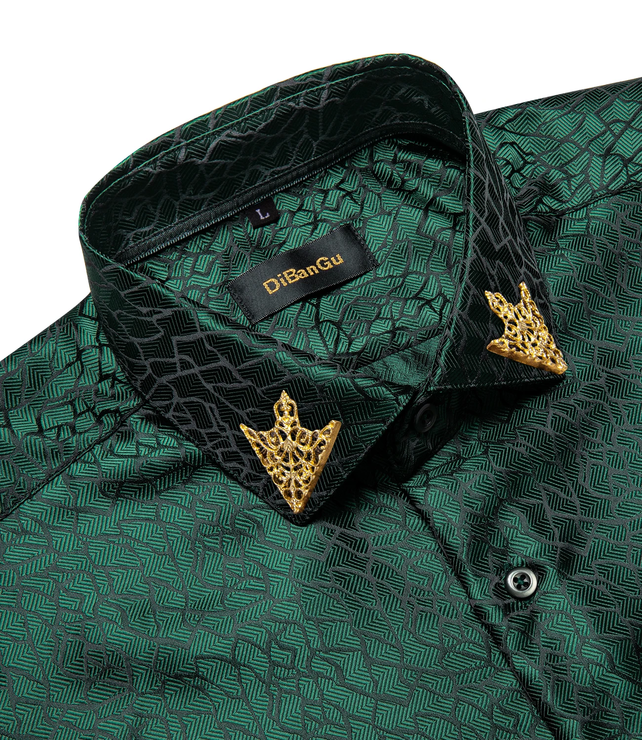 Модные зеленые рубашки для мужчин - Фотография_3