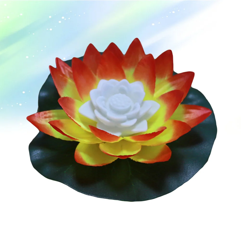 Светодиодный цветной бассейн с водой лотоса - Фотография_2